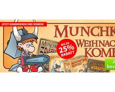 Spiele-Offensive Aktion - Die Munchkin Weihnachts Kombi