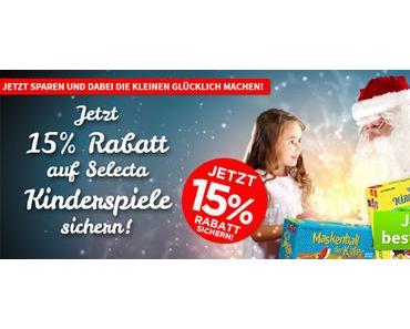 Spiele-Offensive Aktion - 15% auf Selecta Kinderspiele