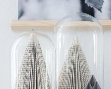 [Kreativ-Adventskalender:Türchen #13] Weihnachtstannen aus Büchern falten