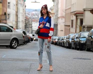 {OOTD} Vintage Adidas Sweater Stilbruch