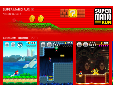 Super Mario Run für iPhones und iPads
