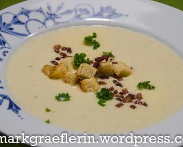 Weihnachtlicher Samstagseintopf: Meerrettich-Cremesuppe