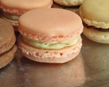 Macarons mit Pistazienganache