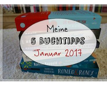 Meine 5 Buchtipps für den Januar '17