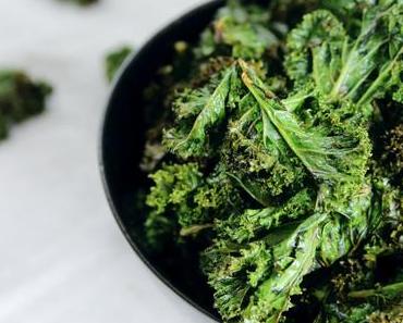 Kale Chips - ein gesunder Superfood Snack