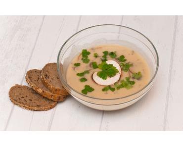 [Rezept] Einfache Champignon-Creme-Suppe