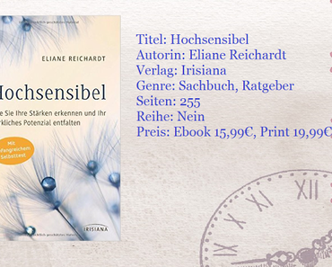 [Rezension] Hochsensibel von Eliane Reichardt