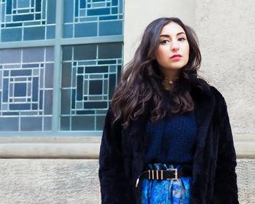 Berlin Fashion Week Winter Outfit // Skater Skirt and Boots