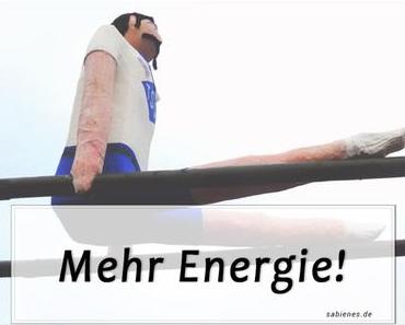 Mehr Energie durch Sport und dazu ein Selbstexperiment
