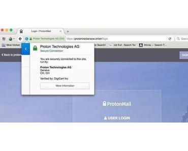 Proton-Mail ab sofort als Hidden Service im Tor-Netz