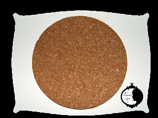 DIY runde Korkplatten