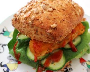 Fischstäbchen-Burger