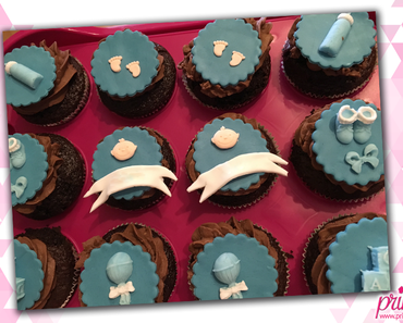 Baby Cupcakes zur Geburt