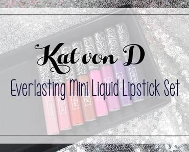 |Kat von D| Everlasting Mini Liquid Lipstick Holiday Set & Look