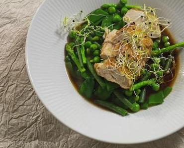 Huhn | Hatcho miso | Lauch | Gemüse