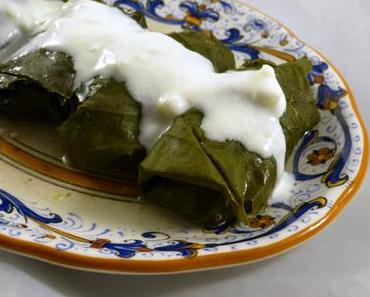 Gefüllte Weinblätter