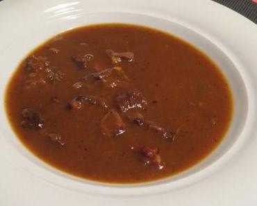 Ochsenschwanzsuppe – gebunden