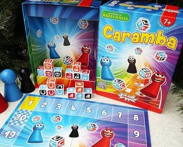 Turbulenter Würfelspaß im Spielekarton - "Caramba" von AMIGO (Werbung)