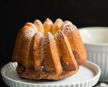 Joghurt Marmorkuchen, der Reiseproviant