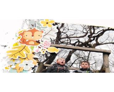 Layout "Forest Adventure" with Video Tutorial for ScrapBerry's