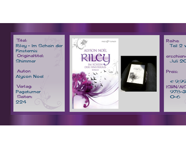 Rezension: Riley - Im Schein der Finsternis