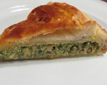 Bärlauch-Hackfleisch-Pie