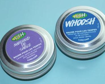 Lush Spa Paris Exklusive Products Review -  Marchand de Sable + Whoosh Baume pour les Tempes