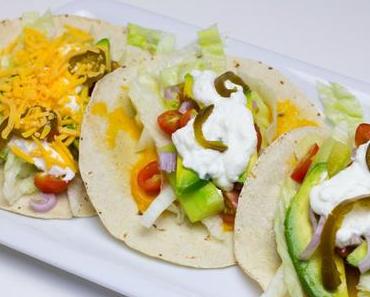 Veggie Tacos mit Crispy Cheese