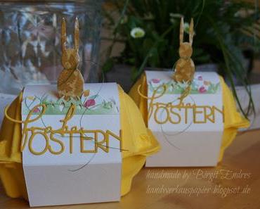 Kleines Eierkartonnest