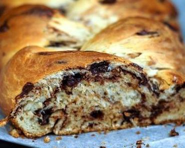 Straciatella-Hefezopf