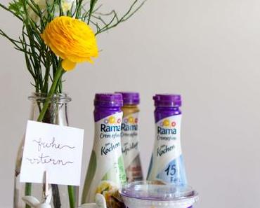 Unser Ostermenü mit Rama Cremefine [enthält Werbung]