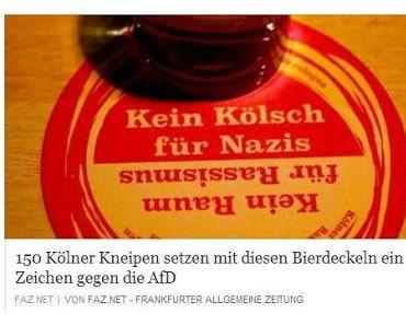 Köln: Tolerante Kneiper verkaufen nichts an Juden...