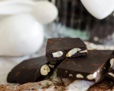 Selbst gemachte und dazu noch vegane Schokolade