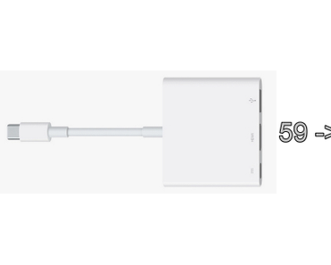 Apple macht USB-C-Komponenten teurer