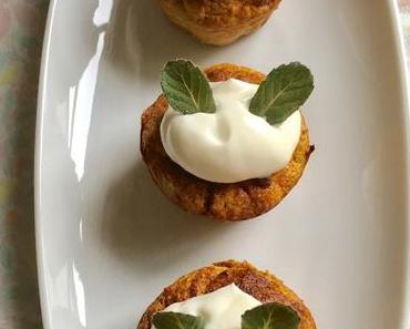Carrot Cake-Muffins (zuckerfrei)