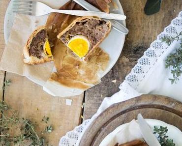 Restlessen leicht gemacht: gefüllter Hackbraten mit Ei / Meatloaf filled with Eggs