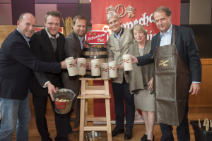 Spargelanstich im Brauhaus Schwechat mit GD Liebl