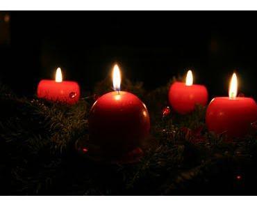 Vier Kerzen, die uns das ganze Jahr leuchten sollten...