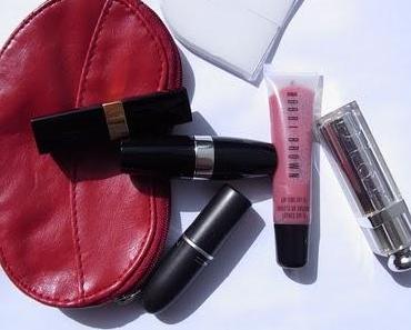 Meine Lippenstifte "to go"