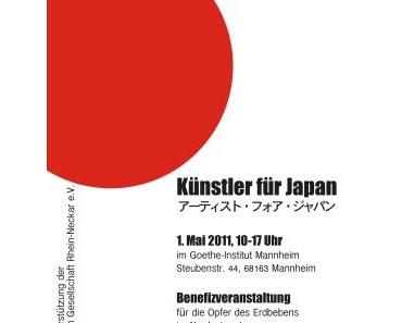 Benefiz "Künstler für Japan" am 01.05.2011 im Goethe-Institut Mannheim