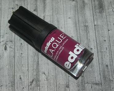 edding L.A.Q.U.E. DEAR DARK ORCHID