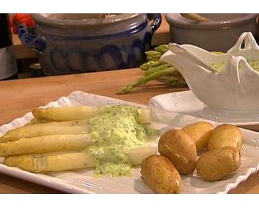 Neue Kartoffeln mit Spargel