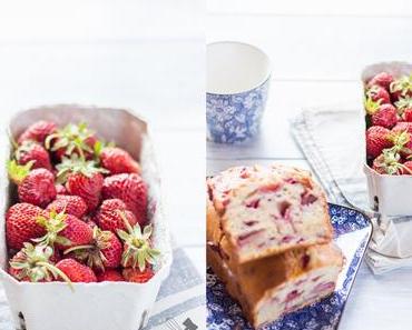 Erdbeer Quickbread und die erste Hitze