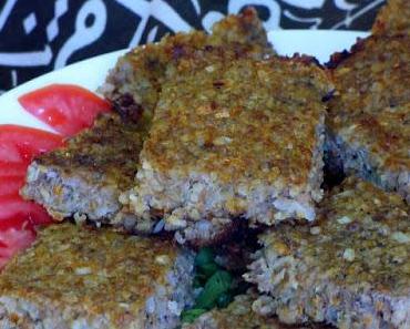 Hackbraten mit Bulgur "Ofen Kofta" - Thaneya Kofta