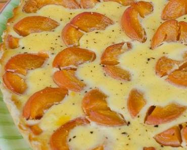 Aprikosen Wähe mit Vanille-Rahmguss / Tarte aux apricots