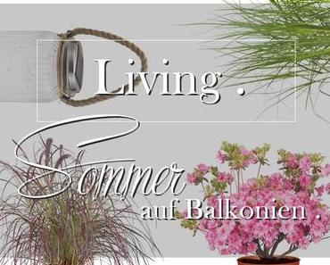 Sommer auf Balkonien .