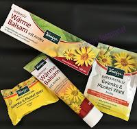 "Wenn der Rücken einfach nur weh tut" Produkttest Arnika Reihe von Kneipp