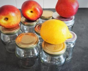 Nektarinen-Sylt – Bullerbü im Glas – jetzt wird eingekocht!