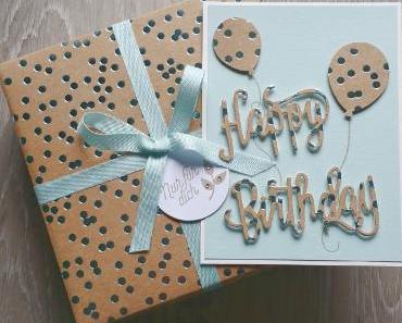 [craft] Geschenkbox mit Karte