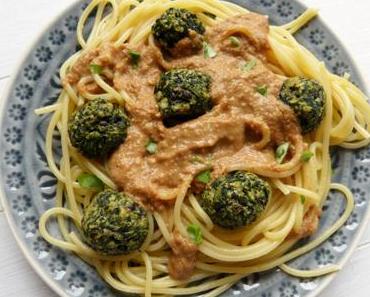 Spinat-Polpette mit Zitrone